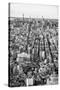 Black Manhattan Collection - Seen from above I-Philippe Hugonnard-Stretched Canvas