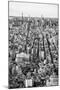 Black Manhattan Collection - Seen from above I-Philippe Hugonnard-Mounted Photographic Print