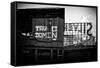 Black Manhattan Collection - Silver-Philippe Hugonnard-Framed Stretched Canvas