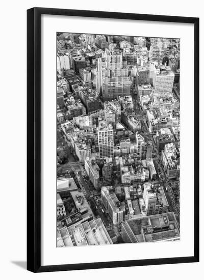 Black Manhattan Collection - Sky View-Philippe Hugonnard-Framed Photographic Print