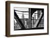 Black Manhattan Collection - Skyscrapers-Philippe Hugonnard-Framed Photographic Print