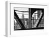 Black Manhattan Collection - Skyscrapers-Philippe Hugonnard-Framed Photographic Print
