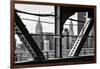 Black Manhattan Collection - Skyscrapers-Philippe Hugonnard-Framed Photographic Print