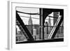 Black Manhattan Collection - Skyscrapers-Philippe Hugonnard-Framed Photographic Print