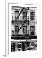 Black Manhattan Collection - Soho Building Facade-Philippe Hugonnard-Framed Photographic Print