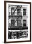 Black Manhattan Collection - Soho Building Facade-Philippe Hugonnard-Framed Photographic Print