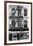 Black Manhattan Collection - Soho Building Facade-Philippe Hugonnard-Framed Photographic Print