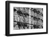 Black Manhattan Collection - Soho Building Facade-Philippe Hugonnard-Framed Photographic Print