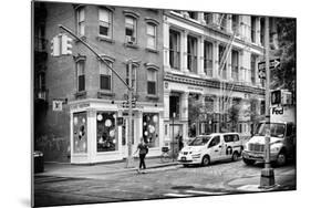 Black Manhattan Collection - Soho-Philippe Hugonnard-Mounted Photographic Print