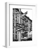 Black Manhattan Collection - Spring Street-Philippe Hugonnard-Framed Photographic Print