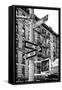 Black Manhattan Collection - Spring Street-Philippe Hugonnard-Framed Stretched Canvas