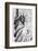 Black Manhattan Collection - Statue of Liberty-Philippe Hugonnard-Framed Photographic Print