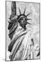 Black Manhattan Collection - Statue of Liberty-Philippe Hugonnard-Mounted Photographic Print