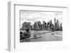 Black Manhattan Collection - The NYC Skyline-Philippe Hugonnard-Framed Photographic Print