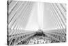 Black Manhattan Collection - The Oculus WTC-Philippe Hugonnard-Stretched Canvas