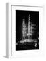 Black Manhattan Collection - The Radio City Music Hall-Philippe Hugonnard-Framed Photographic Print