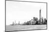 Black Manhattan Collection - The Skyline-Philippe Hugonnard-Mounted Photographic Print