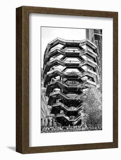 Black Manhattan Collection - The Vessel Hudson Yards-Philippe Hugonnard-Framed Photographic Print