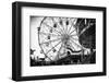 Black Manhattan Collection - The Wonder Wheel-Philippe Hugonnard-Framed Photographic Print