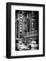 Black Manhattan Collection - Times Square Theatre-Philippe Hugonnard-Framed Photographic Print