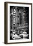 Black Manhattan Collection - Times Square Theatre-Philippe Hugonnard-Framed Photographic Print