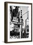 Black Manhattan Collection - Traffic Light Times Square-Philippe Hugonnard-Framed Photographic Print