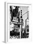 Black Manhattan Collection - Traffic Light Times Square-Philippe Hugonnard-Framed Photographic Print