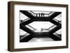 Black Manhattan Collection - Vessel Sunset-Philippe Hugonnard-Framed Photographic Print