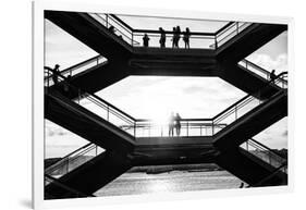 Black Manhattan Collection - Vessel Sunset-Philippe Hugonnard-Framed Photographic Print