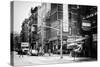 Black Manhattan Collection - Welcome to Little Italy-Philippe Hugonnard-Stretched Canvas