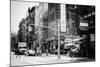 Black Manhattan Collection - Welcome to Little Italy-Philippe Hugonnard-Mounted Photographic Print