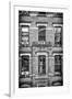 Black Manhattan Collection - Windows-Philippe Hugonnard-Framed Photographic Print