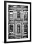 Black Manhattan Collection - Windows-Philippe Hugonnard-Framed Photographic Print