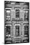 Black Manhattan Collection - Windows-Philippe Hugonnard-Mounted Photographic Print