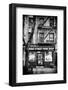 Black Manhattan Collection - Wine Shop-Philippe Hugonnard-Framed Photographic Print