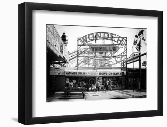 Black Manhattan Collection - Wonder Thrills-Philippe Hugonnard-Framed Photographic Print