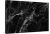 Black Marble Texture, Detailed Structure of Marble for Design.-noppadon sangpeam-Stretched Canvas