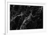 Black Marble Texture, Detailed Structure of Marble for Design.-noppadon sangpeam-Framed Photographic Print