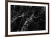 Black Marble Texture, Detailed Structure of Marble for Design.-noppadon sangpeam-Framed Photographic Print