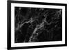 Black Marble Texture, Detailed Structure of Marble for Design.-noppadon sangpeam-Framed Photographic Print