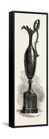 Black Marble Vase, 1851-null-Framed Stretched Canvas