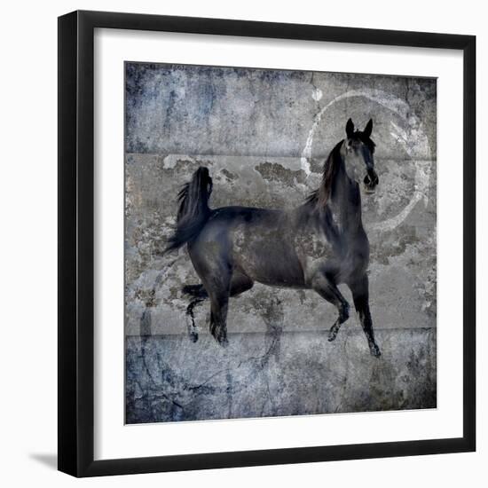 Black Mare 2-LightBoxJournal-Framed Giclee Print