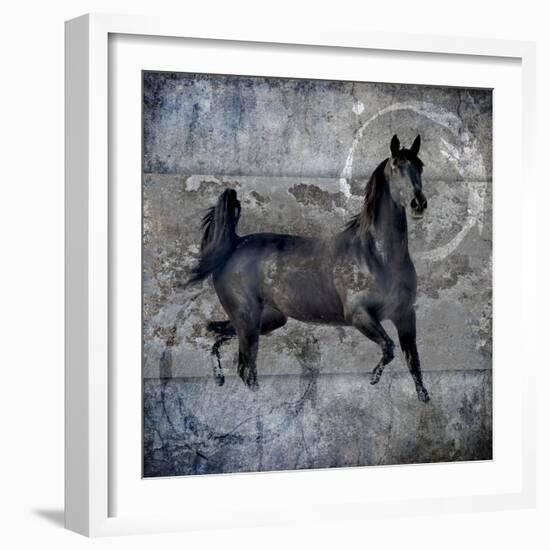 Black Mare 2-LightBoxJournal-Framed Giclee Print