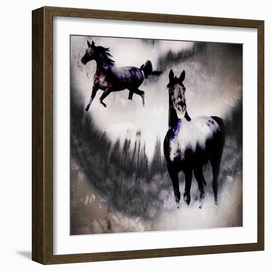 Black Mare - Dream 2-LightBoxJournal-Framed Giclee Print