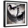 Black Mare - Dream 2-LightBoxJournal-Framed Giclee Print