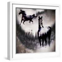 Black Mare - Dream 2-LightBoxJournal-Framed Giclee Print