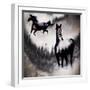 Black Mare - Dream 2-LightBoxJournal-Framed Giclee Print