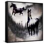 Black Mare - Dream 2-LightBoxJournal-Framed Stretched Canvas