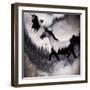 Black Mare - Dream 3-LightBoxJournal-Framed Giclee Print