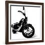 Black Monster-sababa66-Framed Art Print